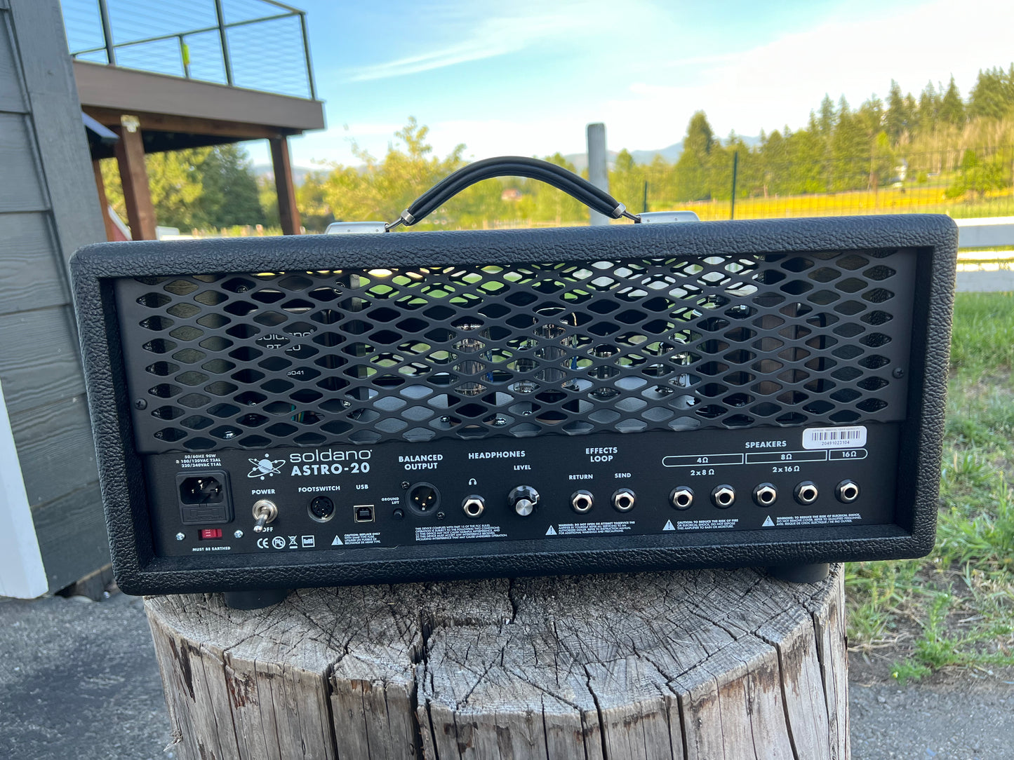 Soldano ASTRO-20 3-Channel 20-Watt Guitar Amp Head